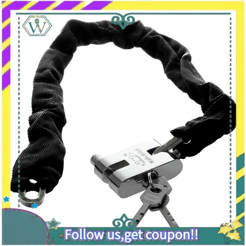 Chain Lock Combination - Ulepszony Zamek Rowerowy 101CM Metalowy Antykradzieżowy