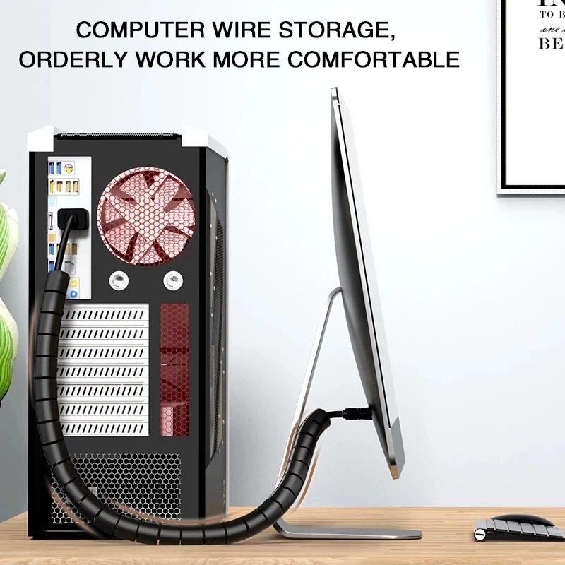 1/2M elastyczny organizer do k – Cable Lock Flexible recenzja i cena