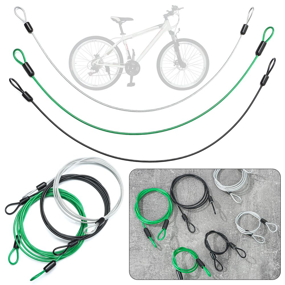 0.5/1/2M akcesoria rowerowe z  – Cable Lock Flexible recenzja i cena