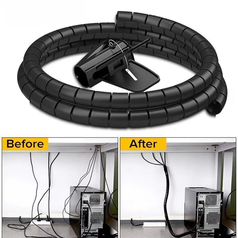 2M/1M Czarny ochraniacz przewo – Cable Lock Flexible recenzja i cena