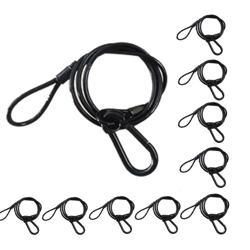 10szt/lot Czarny 3mm * 70cm Ka – Cable Lock Flexible recenzja i cena
