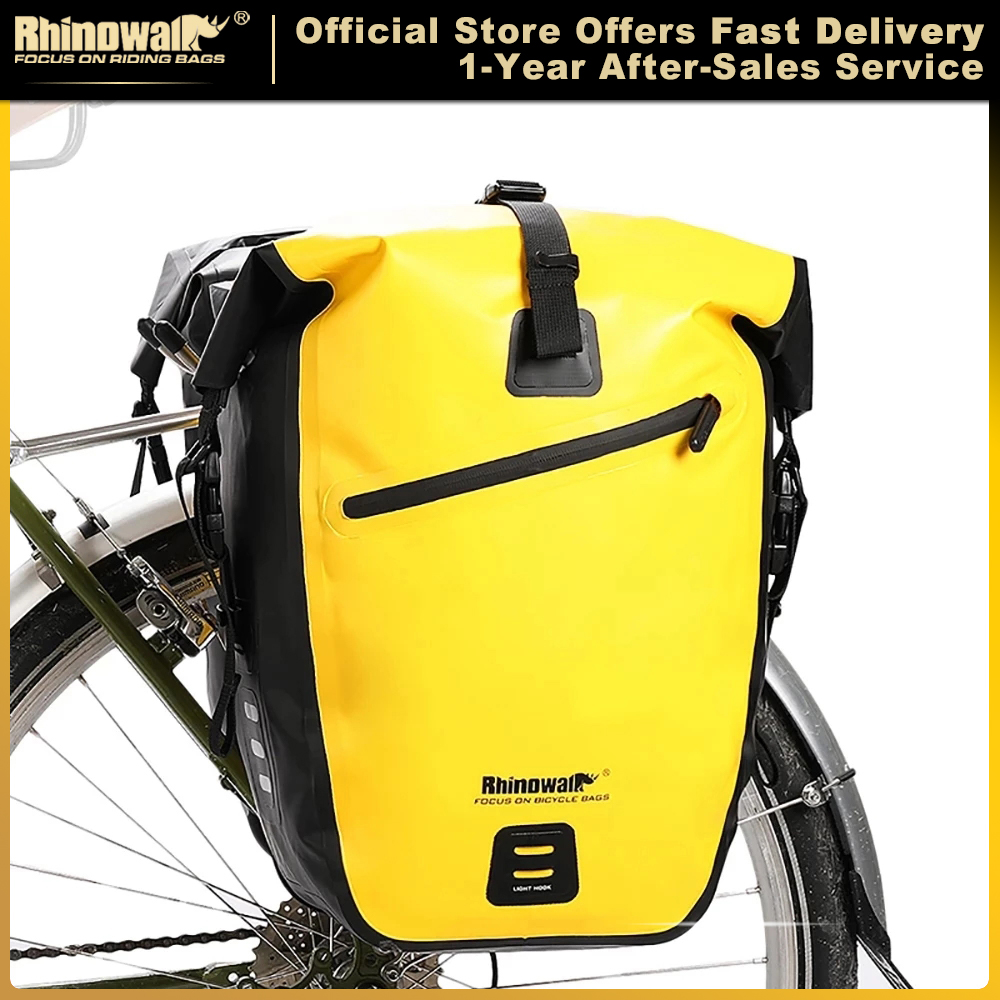 Wodoodporna torba rowerowa Rhi – Panniers Waterproof Rear recenzja i cena